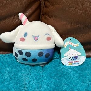 SQUISHMALLOWS Cinnamoroll Boba Tea 5in NWT
